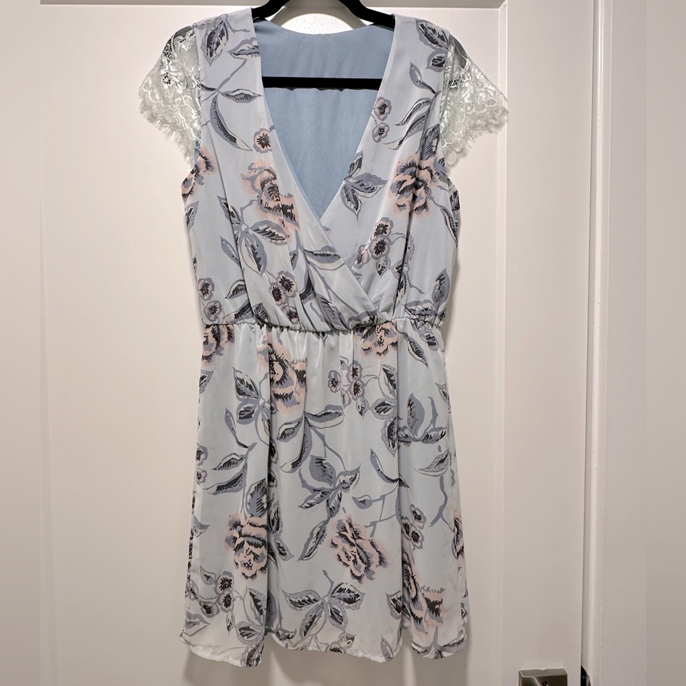 Floral mini dress